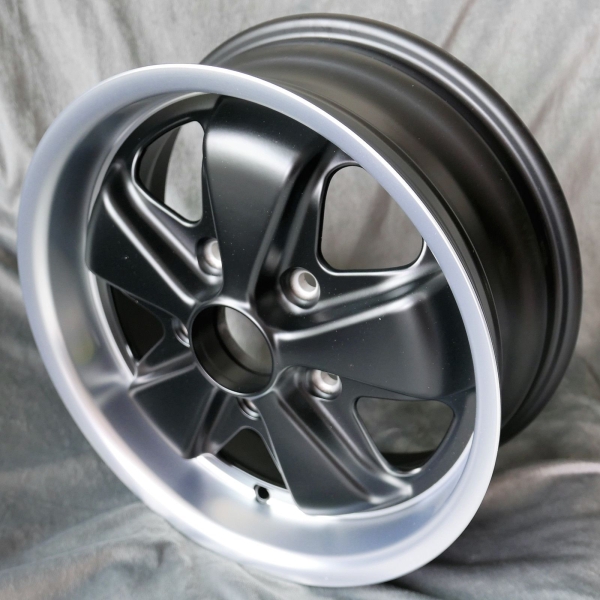 Maxilite 5 Spoke Schwarz passend für Porsche 15x6 5x130