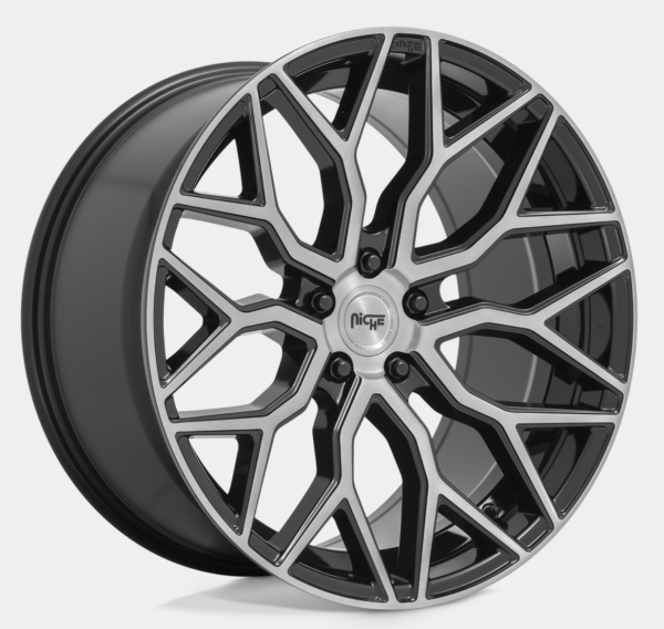 Mazzanti Glanzschwarz 22x10 5x4,41 ET20