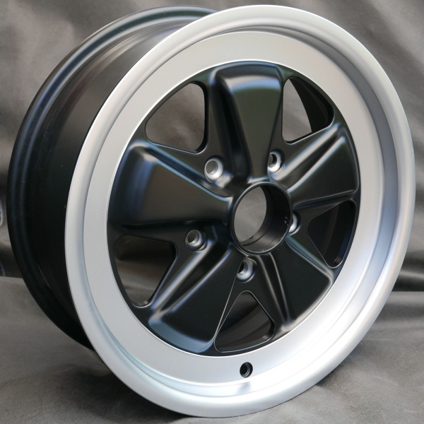 Maxilite 5 Spoke Schwarz passend für Porsche 16x6 5x130