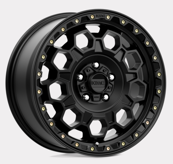 KM545 Trek Satinschwarz 17x8 6x5,5