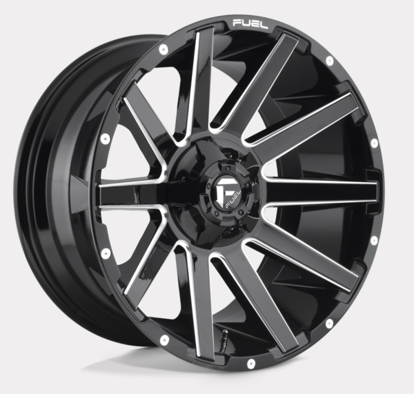Contra Glanzschwarz gefräst 20x9 6x5,3 & 6x5,5