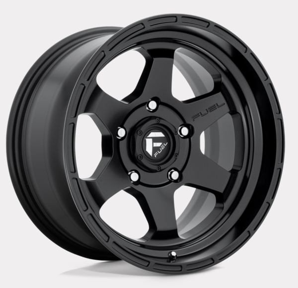 Shok Mattschwarz 17x9 6x5,5