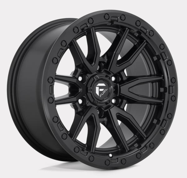 Rebel Mattschwarz 20x9 6x5,3 ET1
