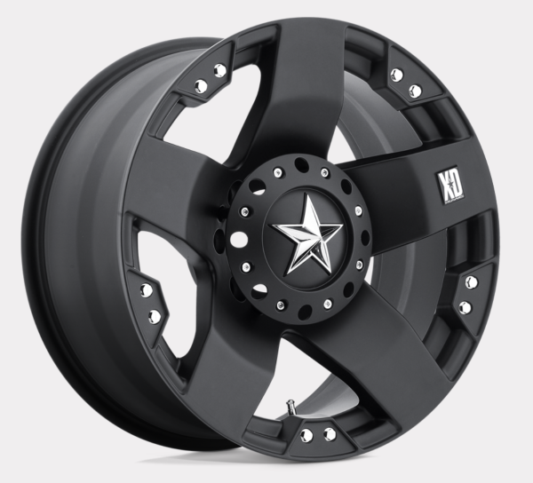 XD775 Rockstar Mattschwarz 17x8 5x4,5 & 5x5