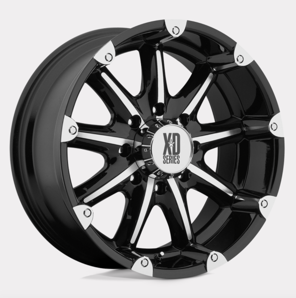 XD779 Badlands Glanzschwarz 18x9 8x6,5
