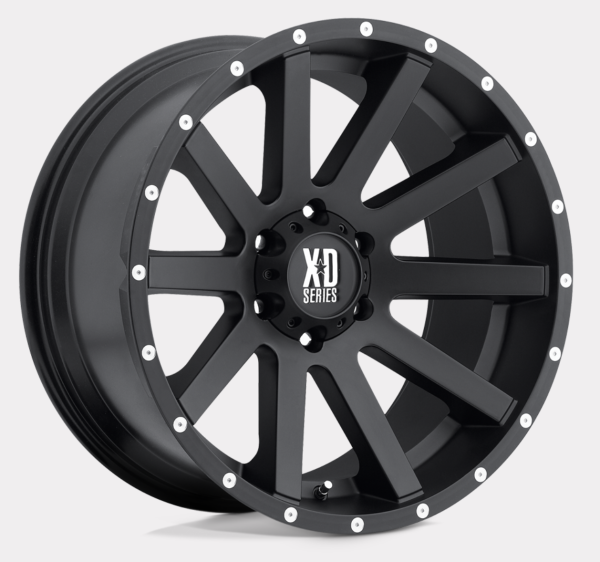 XD818 Heist Satinschwarz 20x10 6x5,5