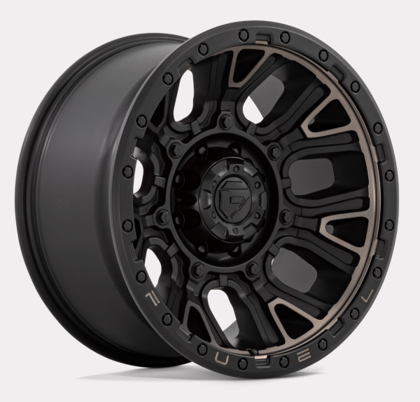 Traction Mattschwarz 17x9 5x5