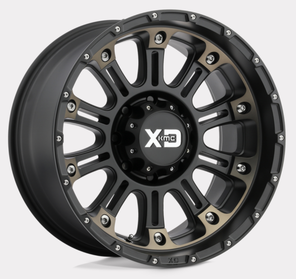 XD829 Hoss 2 Satinschwarz 20x9 6x5,5