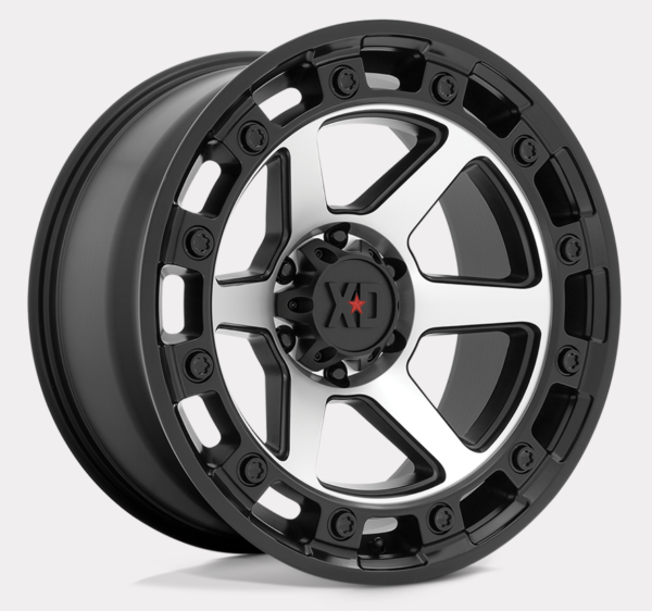 XD862 Raid Satinschwarz 17x9 5x5