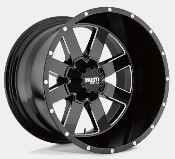 MO962 Gloss Black 17x10 6x5,3 & 6x5,5