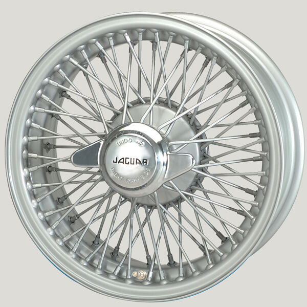 MWS 15x6,5 Silber R52 72 Speichen passend für Aston Martin & Jaguar
