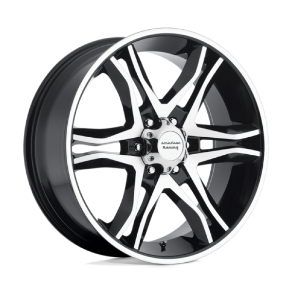 AR893 Mainline Glanzschwarz 17x8 6x5,5