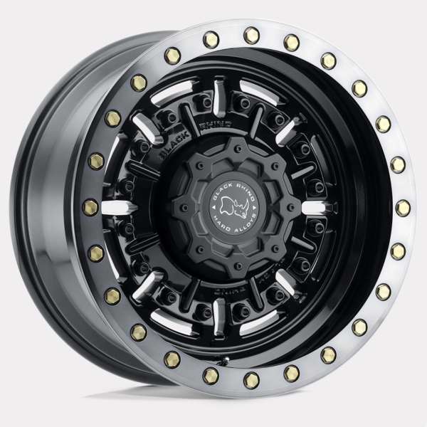 Abrams Glanzschwarz 17x8,5 6x4.5