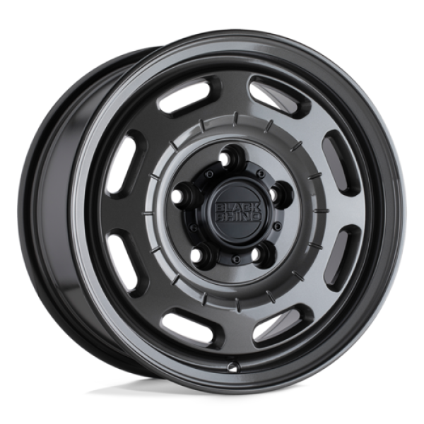 Bandolier Glanzgrau 17x8 5x6.3