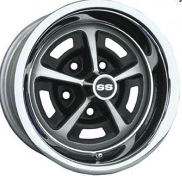 Stock Ss Rims SC WHEELS - Chevy SS 396 15x8 5x4,75
