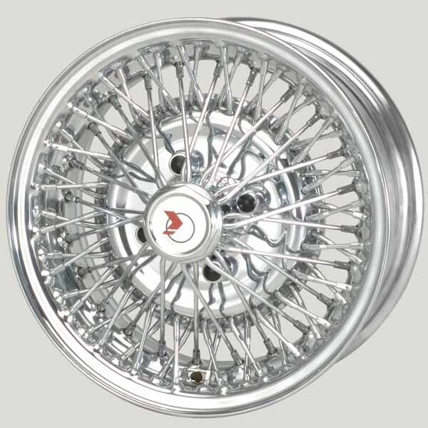 MWS 13x5.5 Chrom 4x106,6mm Bolt-On 72 Speichen passend für Panther Lima