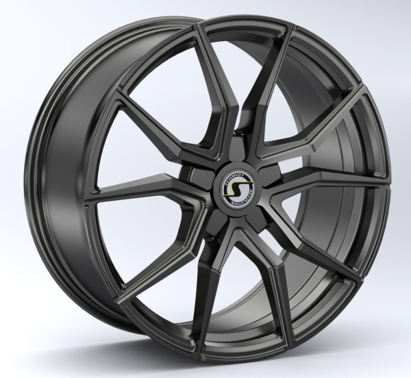 Cadillac Drago BLS Titangrau 19x8,5 5x4,33