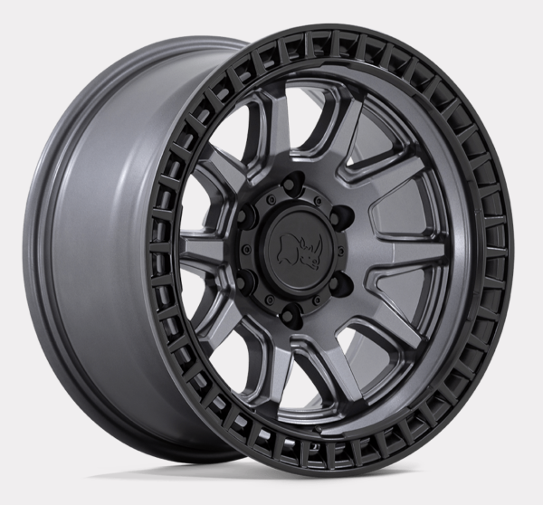 Calico Mattgrau 17x8,5 5x4,5