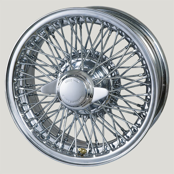 MWS 15x6 Chrom R52 72 Speichen passend für Jaguar Center- & Outlaced