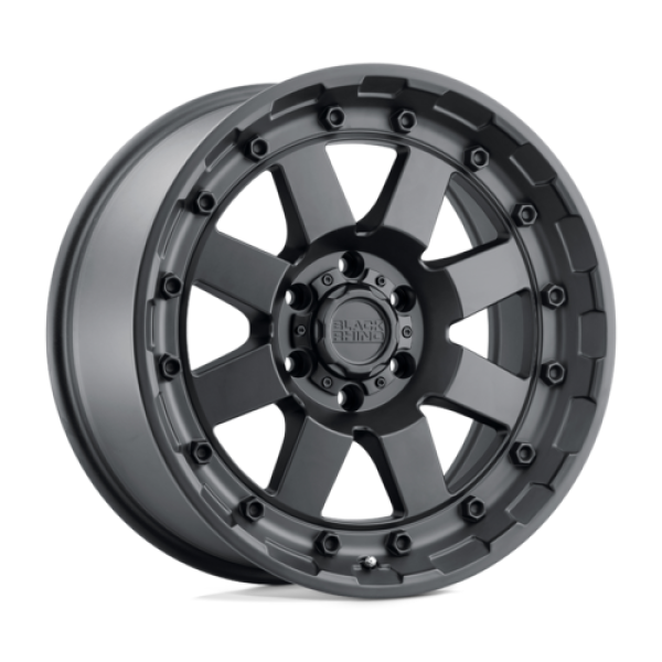 Cleghorn Mattschwarz 17x8,5 6x4.72