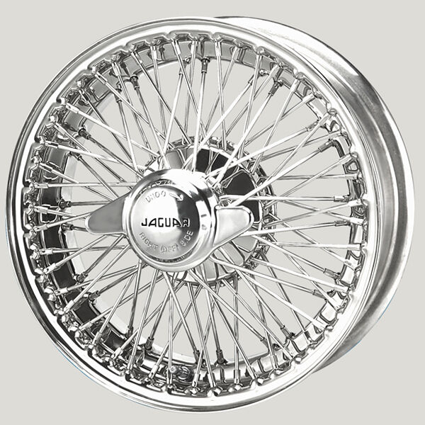 MWS 15x5 Edelstahl R52 72 Speichen passend für Daimler, Jaguar, Volvo