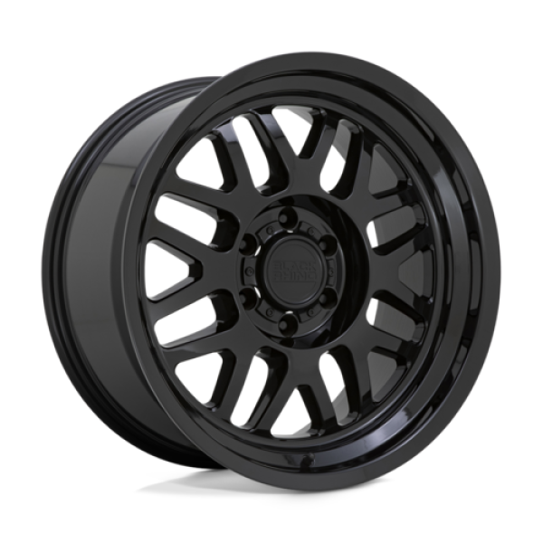 Delta Glanzschwarz 20x9,5 8x6.5