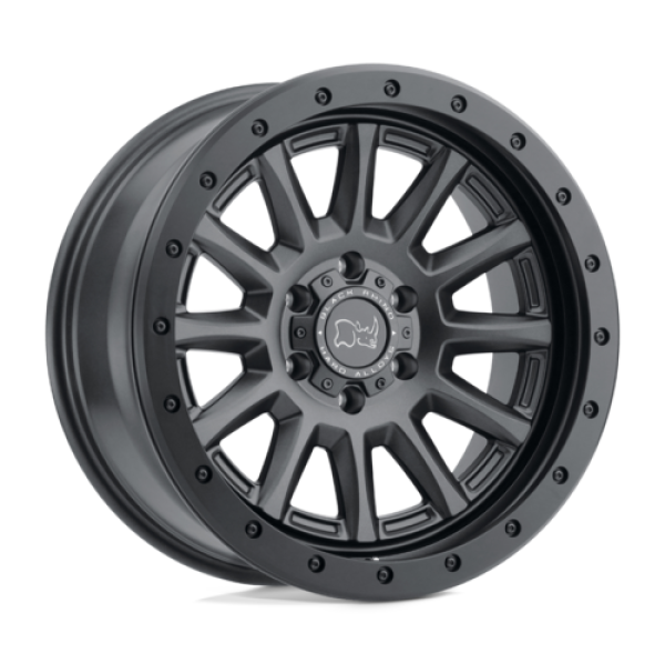 Dugger Mattschwarz 17x8,5 5x5.5
