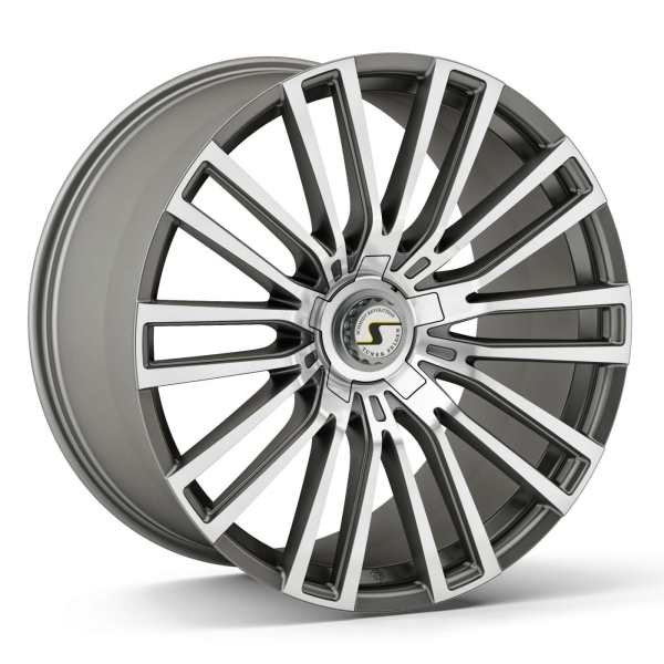 Dodge Eckstein Ram Gunmetalgrau 23x12 5x5,5