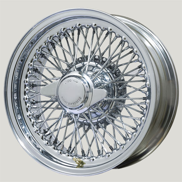 MWS 15x6 Chrom R52 72 Speichen passend für Jaguar Centerlaced