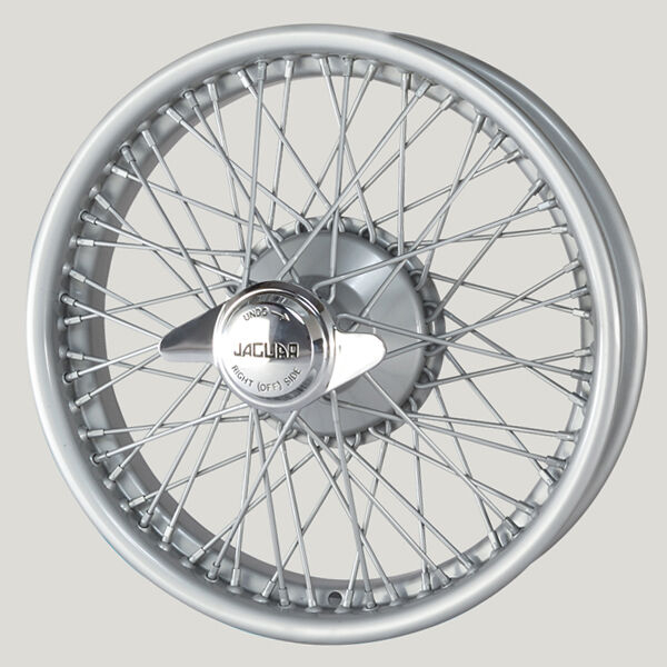 MWS 18x3.25 silber, R52, 60 One-piece Speichen passend für Jaguar SS100