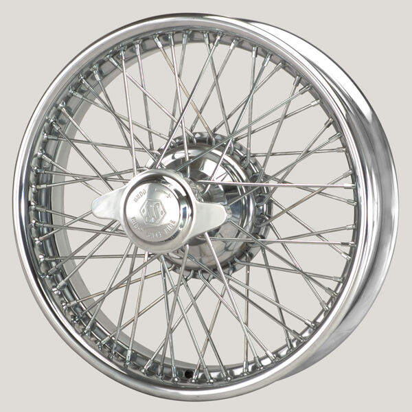 MWS 18x3.25 Chrom, R52, 60 Speichen One-piece passend für Jaguar SS100 original