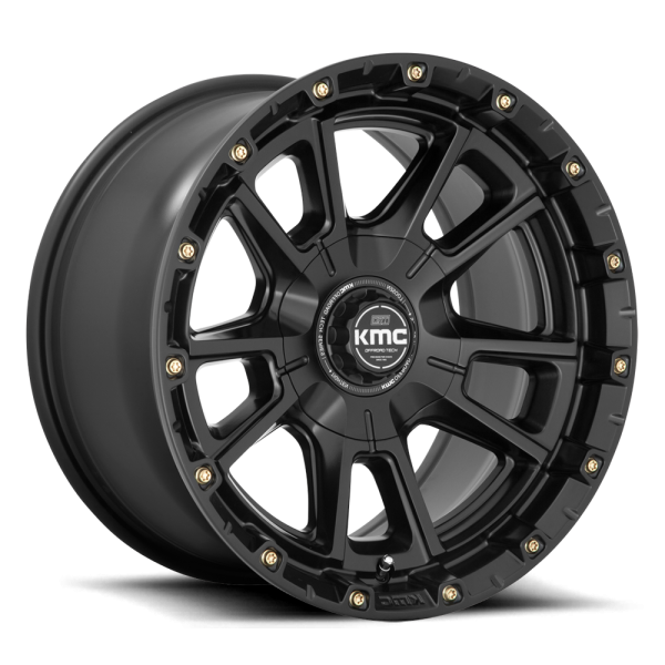 KM100 Sync Satinschwarz 17x9 5x5 & 5x5,5