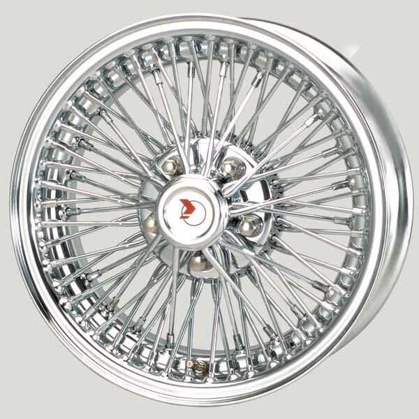 MWS 15x5,5 Chrom 5x112 Bolt-On 70 Speichen passend für Kit Cars