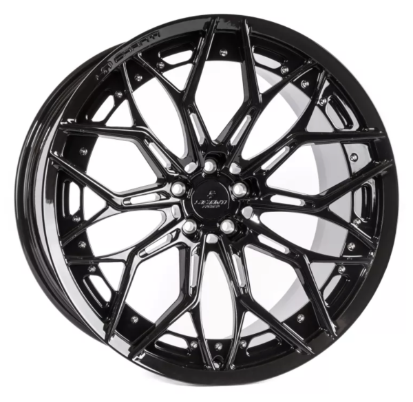 La Chanti LC-F9 Glanzschwarz 22x10 5x4.41