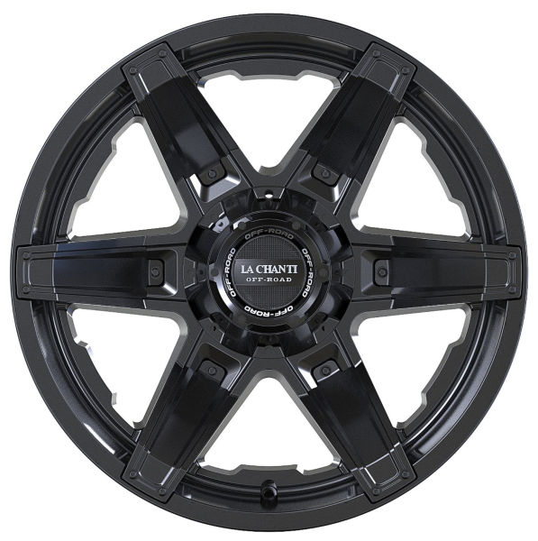 La Chanti LC-OF16 Glanzschwarz inserts 22x12 6x5.3 6x5.5