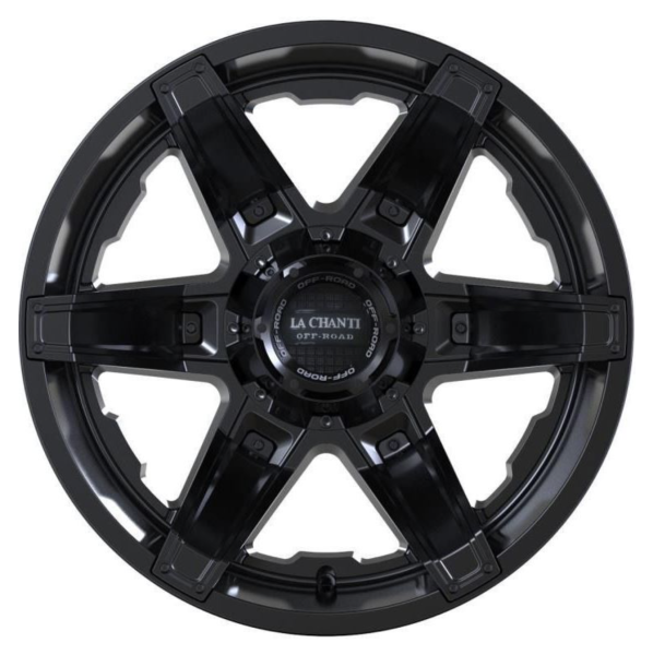 La Chanti LC-OF16 Mattschwarz 22x12 5x5 5x5.5