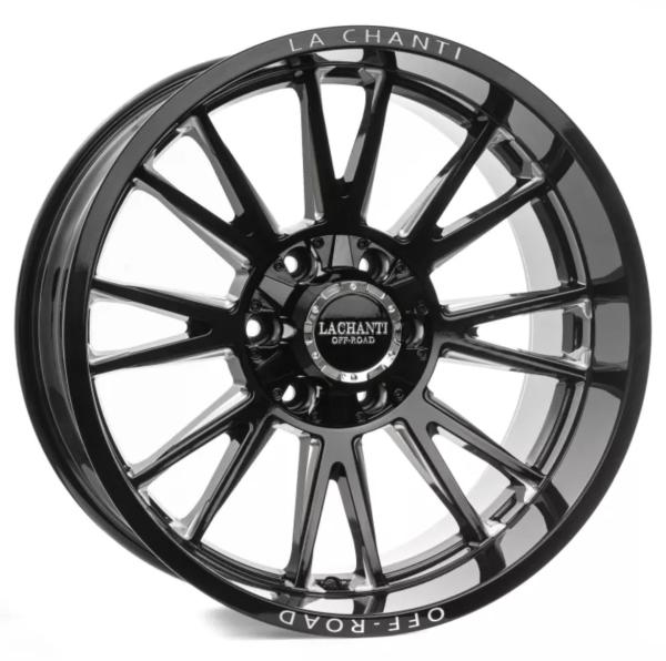 La Chanti LC-OF18 Glanzschwarz gefräst 20x10 6x5.5