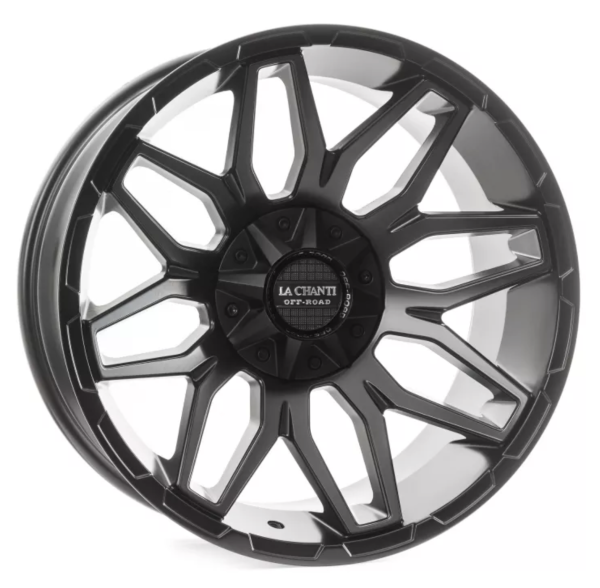 La Chanti LC-OF4 Mattschwarz 20x10 6x5.3/6x5.5