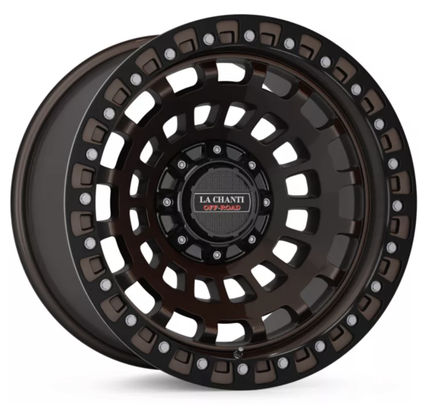La Chanti LC-OF6 Mattschwarz Bronze 20x10 5x5/5x5.5