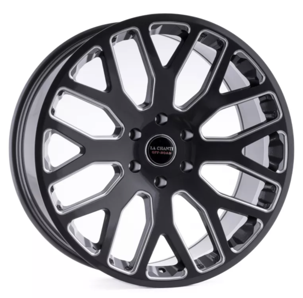 La Chanti LC-OF8 Glanzgrau gefräst 22x9,5 6x5.5