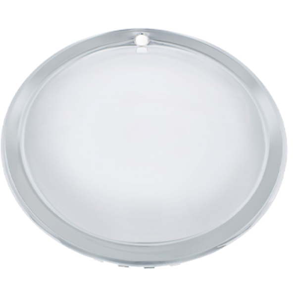 15" Moon Disc Chrom
