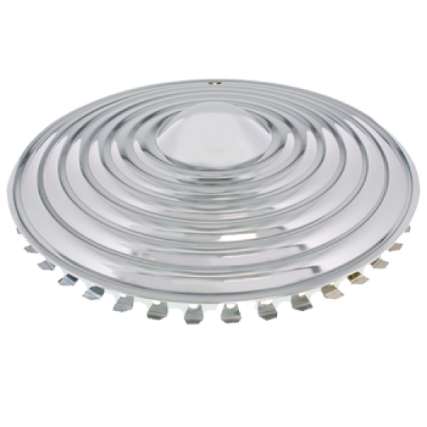15" Starburst Chrom Moon Disc
