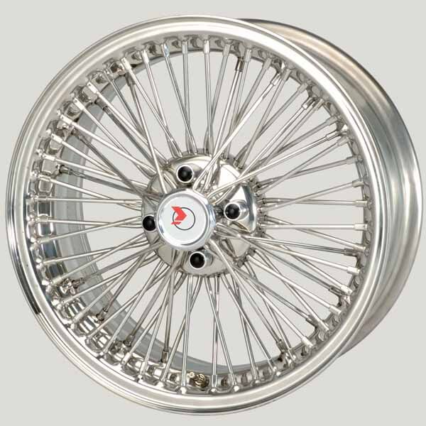 MWS 16x7 4x95,3 Edelstahl 64 Speichen passend für MG-F