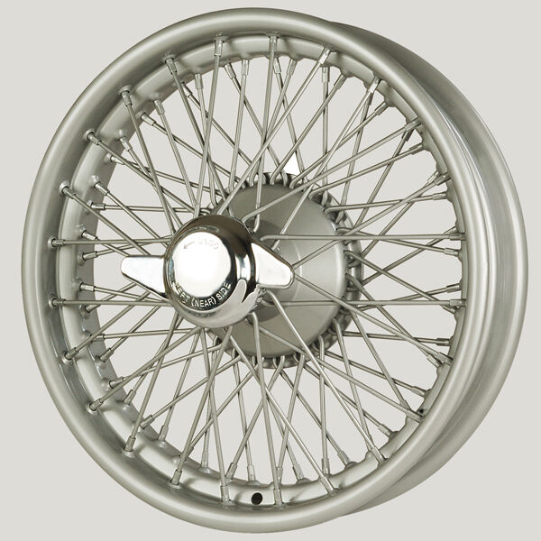 MWS 18x3.25 silber, R52, 72 Speichen passend für MG SA