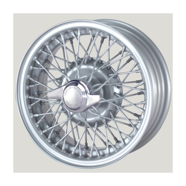 MWS 13x5 Silber R42 60 Speichen passend für MG Midget Special