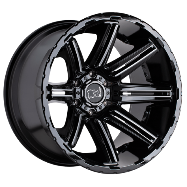Rampage Glanzschwarz 20x12 6x5.5