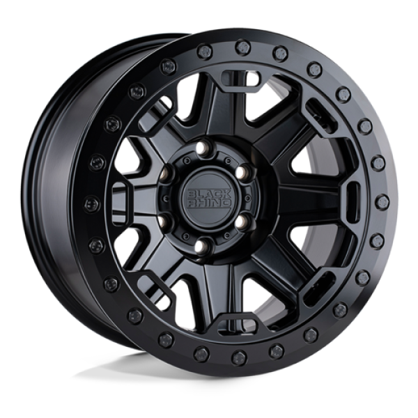 Rift Mattschwarz 17x8,5 6x5.5