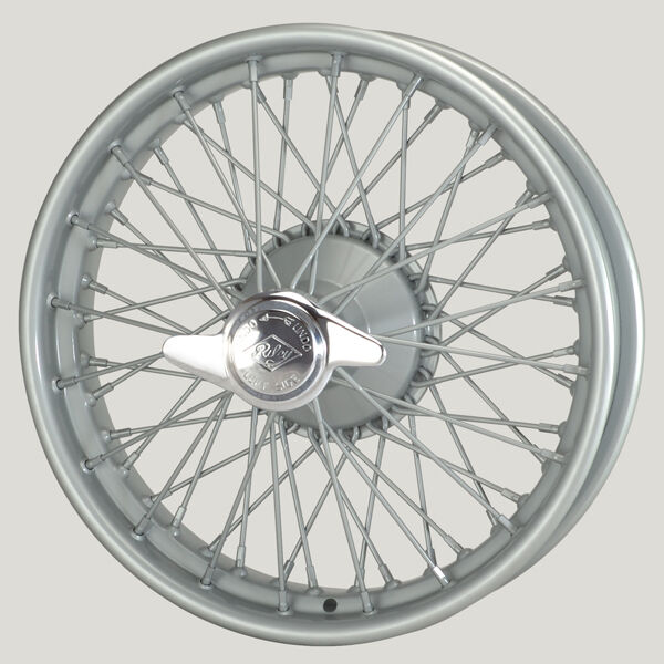 MWS 18x3 silber, R42, 60 Speichen One-Piece passend für Rileys / div. Specials