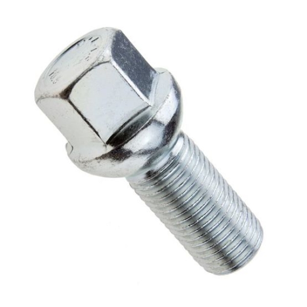 Radschraube M14x1,5 Zink 28mm