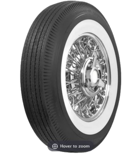 BF Goodrich 4PR Silvertown 6.70-15 65mm